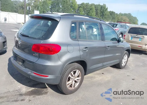 2016 Volkswagen Tiguan S from USA, damaged, VIN WVGBV7AX7GW582549